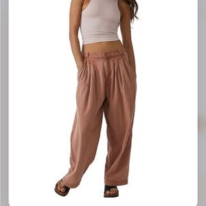 Free People Lotta Love linen trouser